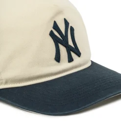 Caps & Bucket Hats*47 New York Yankees Washed Chain Stitch *Hitch* Cap Natural / Navy