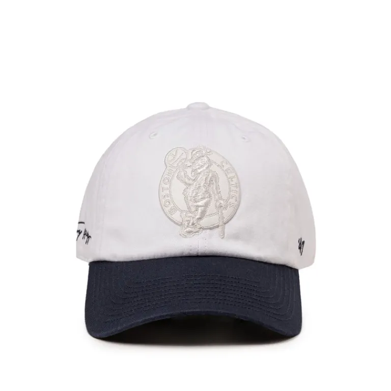 Caps & Bucket Hats*47 x Tommy Hilfiger *Boston Celtics* Courtside Clean Up Cap White
