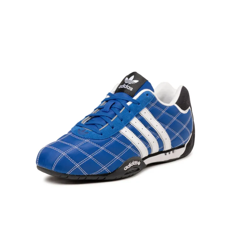 Leder Sneaker|Terrace Casual Sneaker*Adidas Adi Racer Lo Power Blue / Cloud White / Core Black