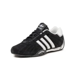 Leder Sneaker|Terrace Casual Sneaker*Adidas Adi Racer Lo Core Black / Cloud White / Silver Metallic