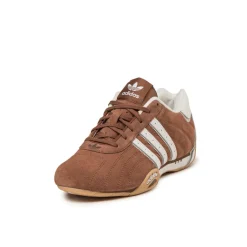 Leder Sneaker|Terrace Casual Sneaker*Adidas Adi Racer Lo Preloved Brown / Footwear White / Silver Metallic