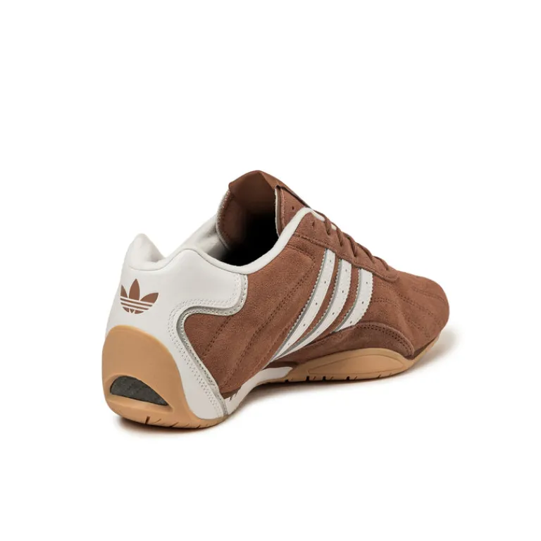 Leder Sneaker|Terrace Casual Sneaker*Adidas Adi Racer Lo Preloved Brown / Footwear White / Silver Metallic