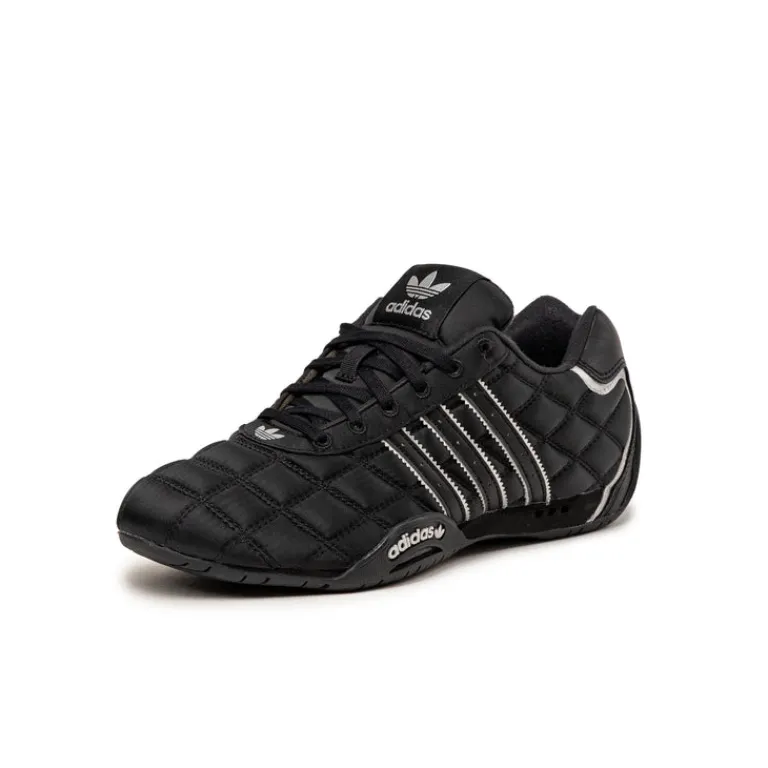 Leder Sneaker|Terrace Casual Sneaker*Adidas Adi Racer Lo W Core Black / Core Black / Silver Metallic