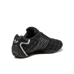 Leder Sneaker|Terrace Casual Sneaker*Adidas Adi Racer Lo W Core Black / Core Black / Silver Metallic