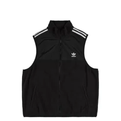 Westen*Adidas Adicolor 3-Stripes Microfleece Vest Black