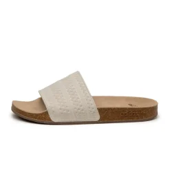 Leder Sneaker|Mules & Slides*Adidas Adilette RS Wonder Beige / Wonder Beige / Gum 5