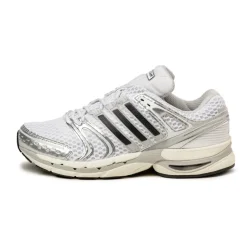 Leder Sneaker|Weiße Sneaker*Adidas Adistar Control 5 Silver Metallic / Grey One / Core Black