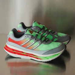 Leder Sneaker*Adidas Adistar Harmony Limebur / Grey / Sellure