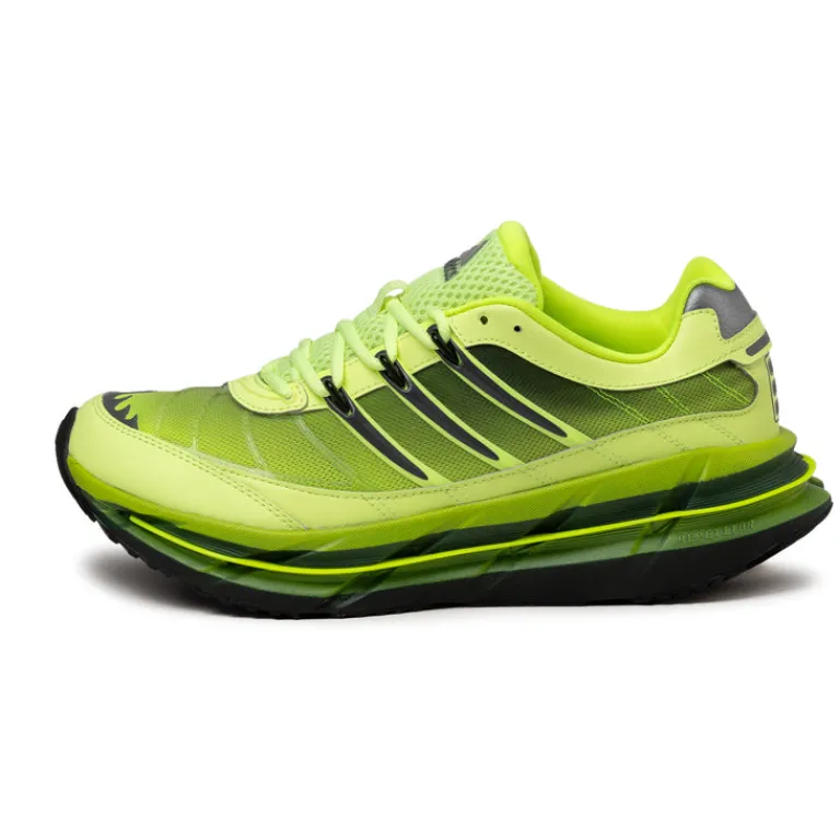 Leder Sneaker*Adidas Adistar Harmony (Hi-Res Yellow / Iron Metallic / Core Black)