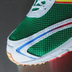 Vegane Sneaker*Adidas Adizero Adios OG Green / Cloud White / Bright Red
