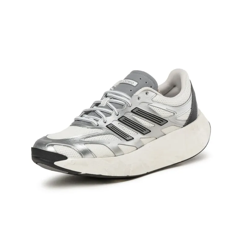 Vegane Sneaker|Weiße Sneaker*Adidas Adizero Aruku Silver Metallic / Crystal White / Grey Three