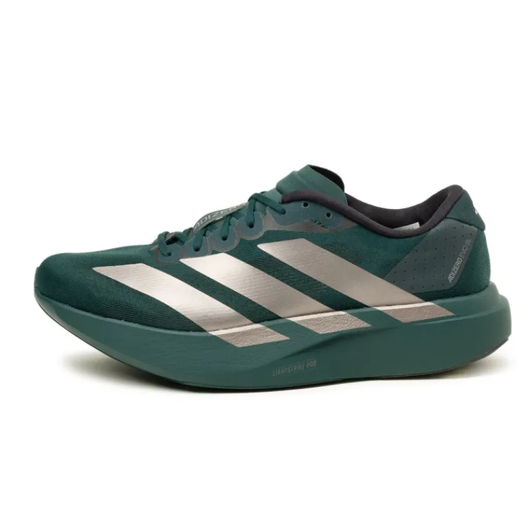 Vegane Sneaker|Laufschuhe*Adidas adizero Evo SL M Aurich Ivy / Taupe Oxid / Iron Metallic