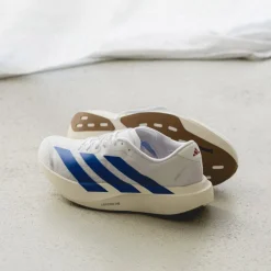 Vegane Sneaker|Laufschuhe*Adidas adizero Evo SL M Footwear White / Royal Blue / Pure Ruby