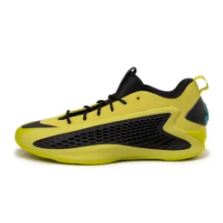 Vegane Sneaker*Adidas Anthony Edwards 1 Low Preloved Lime / Core Black / Pure Teal