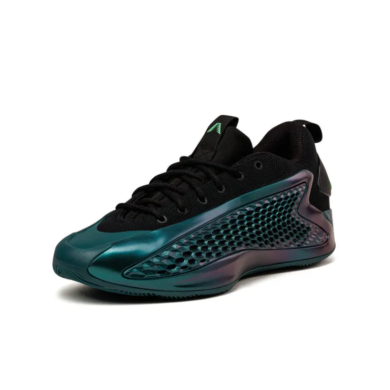 Vegane Sneaker*Adidas Anthony Edwards 1 Low Arctic Night / Core Black / Screaming Green