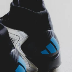 Vegane Sneaker|High-Top Sneaker*Adidas Anthony Edwards 1 Mid Core Black / Silver Metallic / Core Black