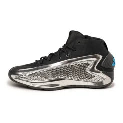 Vegane Sneaker|High-Top Sneaker*Adidas Anthony Edwards 1 Mid Core Black / Silver Metallic / Core Black