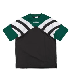 T-Shirts*Adidas Archive Cutline Tee Black / Collegiate Green