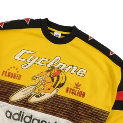 Crewnecks*Adidas Archive Cycling Sweatshirt EQT Yellow / Cloud White / Black