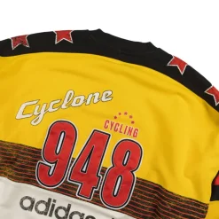 Crewnecks*Adidas Archive Cycling Sweatshirt EQT Yellow / Cloud White / Black