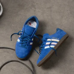 Leder Sneaker|Terrace Casual Sneaker*Adidas Berlin 24 Blue / Cloud White / Dark Marine