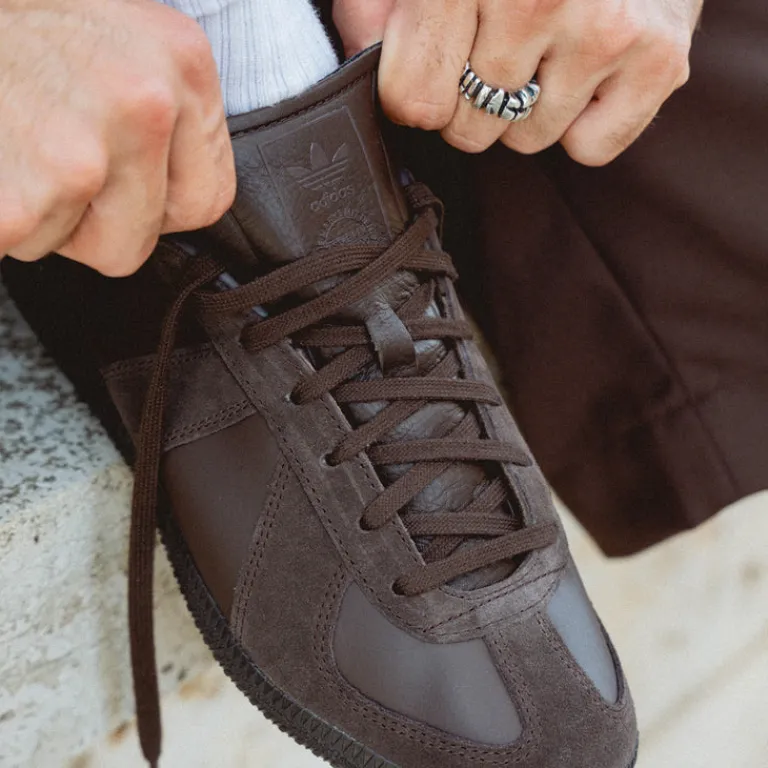Leder Sneaker|Terrace Casual Sneaker*Adidas BW Army Lux Dark Brown / Dark Brown / Night Brown