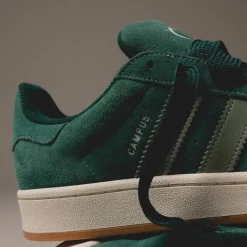 Leder Sneaker|Terrace Casual Sneaker*Adidas Campus 00s Collegiate Green / Silver Green / Off White
