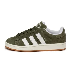Leder Sneaker|Chunky Sneaker*Adidas Campus 00s Olive Strata / Cloud White / Off White
