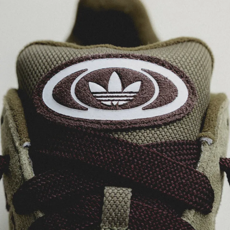 Leder Sneaker|Chunky Sneaker*Adidas Campus 00s Olive Strata / Dark Brown / Cloud White