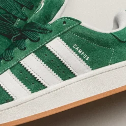 Leder Sneaker*Adidas Campus 00s Dark Green / Footwear White / Off White