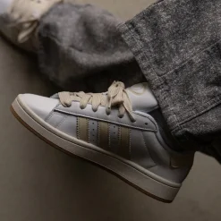 Leder Sneaker|Chunky Sneaker*Adidas Campus 00s W Footwear White / Cream White / Chalk White