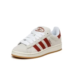 Leder Sneaker|Chunky Sneaker*Adidas Campus 00s W Crystal White / Chalk White / Preloved Ruby
