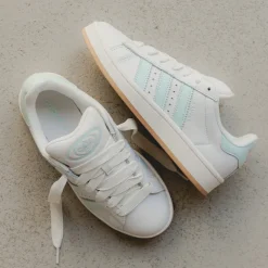 Leder Sneaker|Chunky Sneaker*Adidas Campus 00s W Crystal White / Cloud White / Half Mint