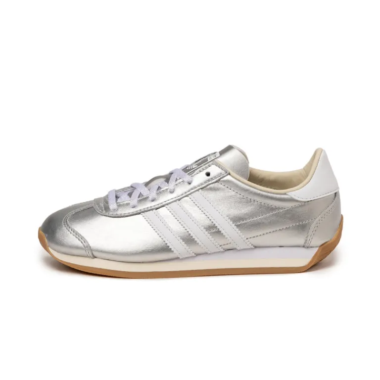 Terrace Casual Sneaker|Leder Sneaker*Adidas Country OG W Silver Metallic / Footwear White / Cream White