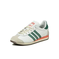 Leder Sneaker|Terrace Casual Sneaker*Adidas Country OG W Footwear White / Collegiate Green / Clear Orange