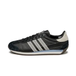 Leder Sneaker|Terrace Casual Sneaker*Adidas Country OG W Core Black / Off White / Wonder Blue