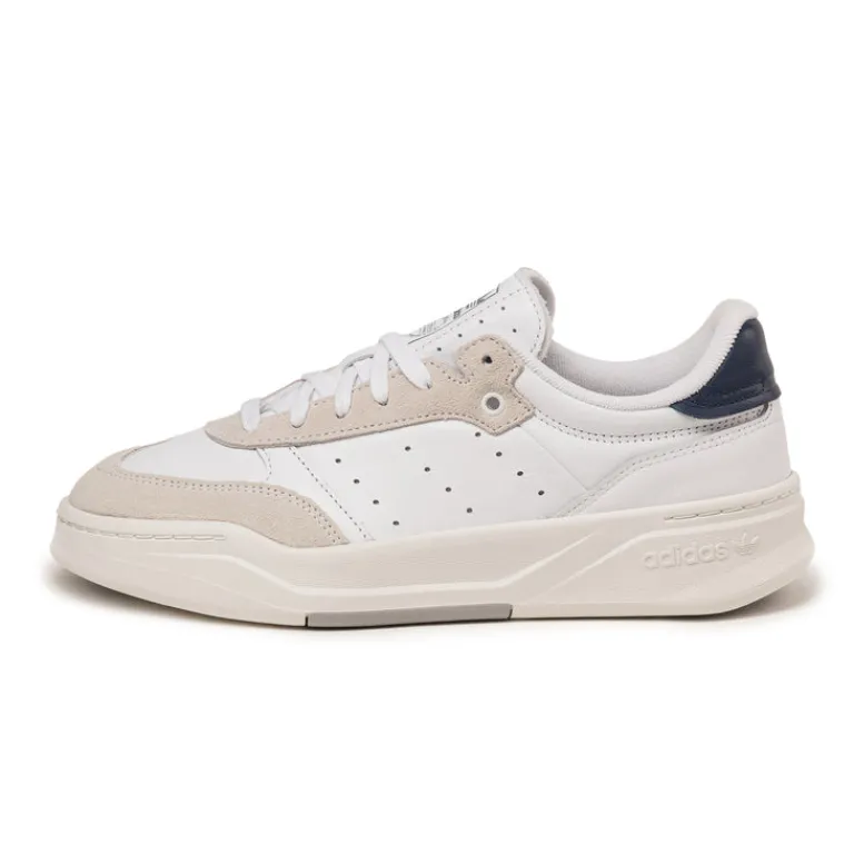 Leder Sneaker|Terrace Casual Sneaker*Adidas Court Finale Footwear White / Night Indigo / Chalk White