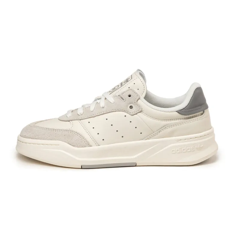 Leder Sneaker|Terrace Casual Sneaker*Adidas Court Finale Chalk White / Grey Three / Chalk White