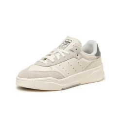 Leder Sneaker|Terrace Casual Sneaker*Adidas Court Finale Chalk White / Grey Three / Chalk White