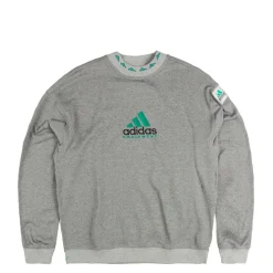 Crewnecks*Adidas EQT Reflective Crewneck Sweatshirt Medium Grey Heather