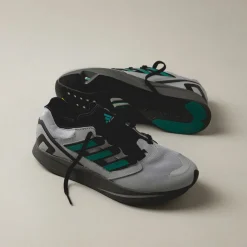 Vegane Sneaker|Laufschuhe*Adidas EQT Takumi Sen Silver Metallic / EQT Green / Iron Metallic