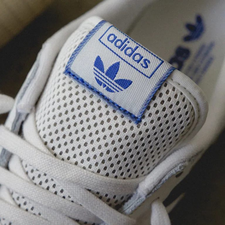 Leder Sneaker|Terrace Casual Sneaker*Adidas Gazelle Core White / Royal Blue / Cream White