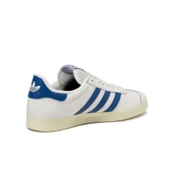 Leder Sneaker|Terrace Casual Sneaker*Adidas Gazelle Core White / Royal Blue / Cream White