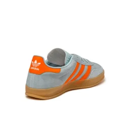 Leder Sneaker|Terrace Casual Sneaker*Adidas Gazelle Indoor Wonder Blue / Orange / Footwear White