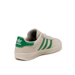 Leder Sneaker|Terrace Casual Sneaker*Adidas Gazelle Indoor Core White/ Green / Wonder White
