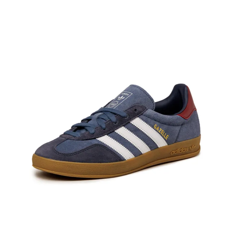 Leder Sneaker|Terrace Casual Sneaker*Adidas Gazelle Indoor Prloin / Footwear White / Shadow Navy