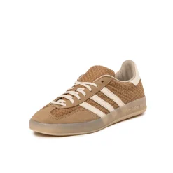 Leder Sneaker|Terrace Casual Sneaker*Adidas Gazelle Indoor Brown Desert / Wonder White / Magic Beige