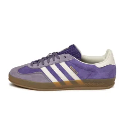 Leder Sneaker|Terrace Casual Sneaker*Adidas Gazelle Indoor Collegiate Purple / Cloud White / Shadow Violet