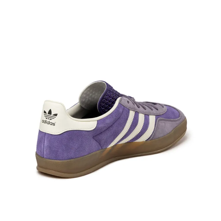 Leder Sneaker|Terrace Casual Sneaker*Adidas Gazelle Indoor Collegiate Purple / Cloud White / Shadow Violet