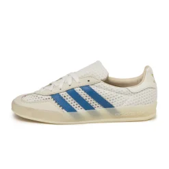 Leder Sneaker|Terrace Casual Sneaker*Adidas Gazelle Indoor Off White / Focus Blue / Warm Vanilla